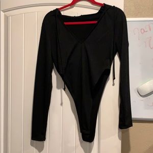 Fashion Nova Hooded Leotard